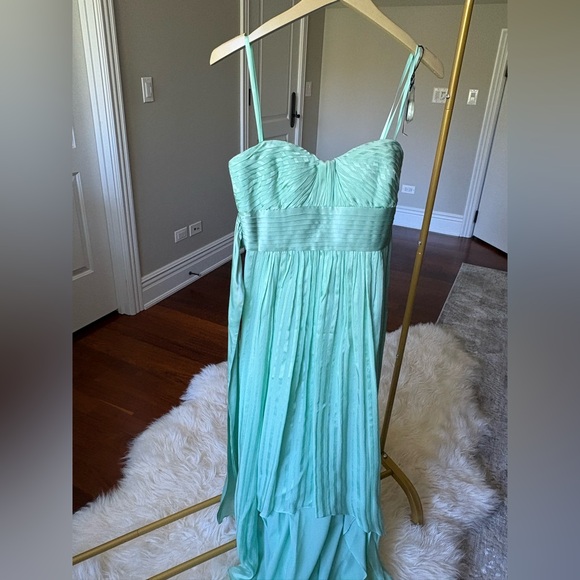 BCBG Maxmara high-low ‘Alicia’ dress- mint green - Picture 7 of 8